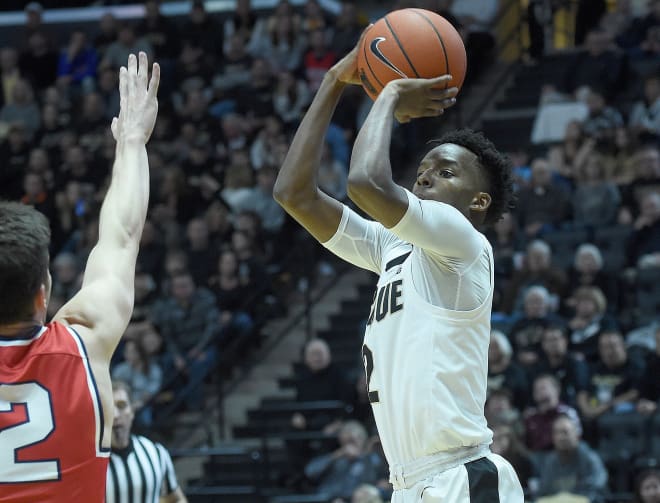 Eric Hunter's one of several Purdue players cast into different or expanded roles offensively this season.