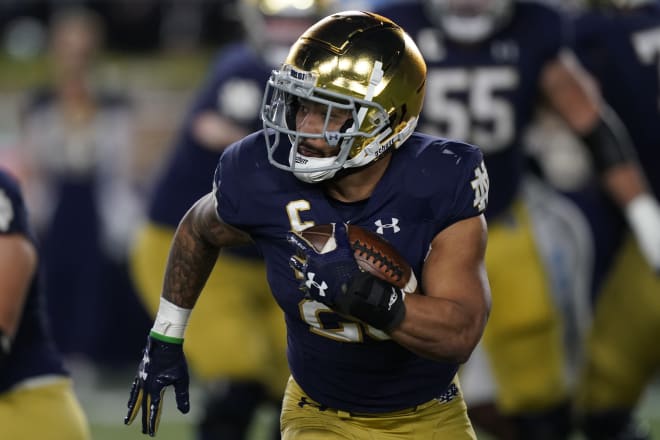 Notre Dame RB Kyren Williams makes the most of his turning point