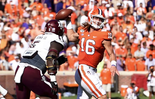 Trevor Lawrence is now a perfect 13-0 as Clemson's starting quarterback.