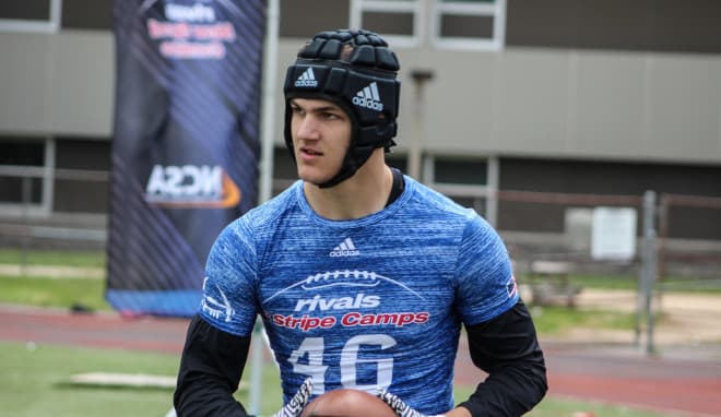 Lindenhurst (N.Y.) Senior four-star product Jeremy Ruckert is one of Notre Dame's top targets at tight end.