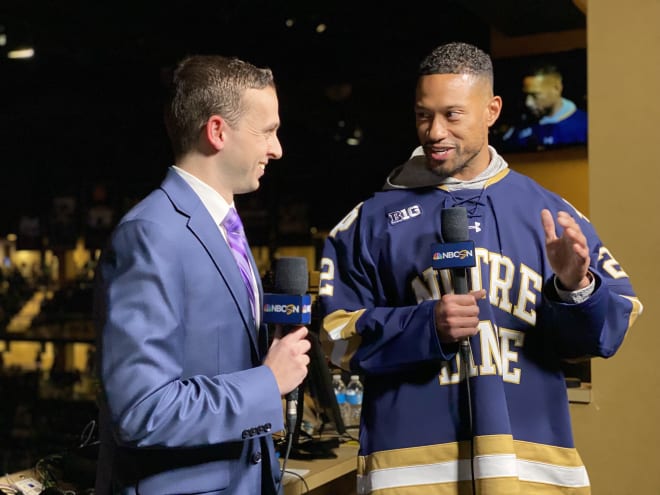 Notre Dame Fighting Irish football head coach Marcus Freeman