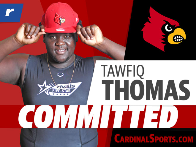 Tawfiq Thomas commits to Louisville 