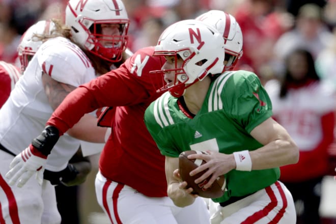Nebraska freshman quarterback Luke McCaffrey has already impressed with his mind for the game.