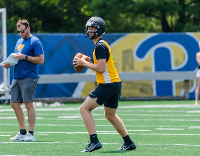 Camp Rundown Offensive Standouts From Pitt's Final Camp Pantherlair