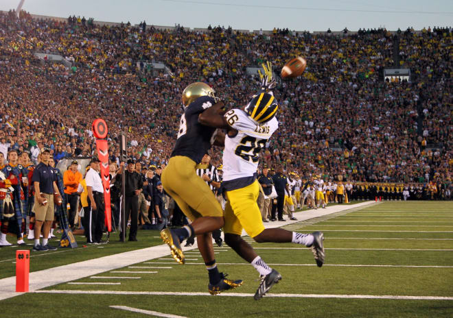 The winner of Michigan-Notre Dame will likely reside in the top 10 nationally next week.