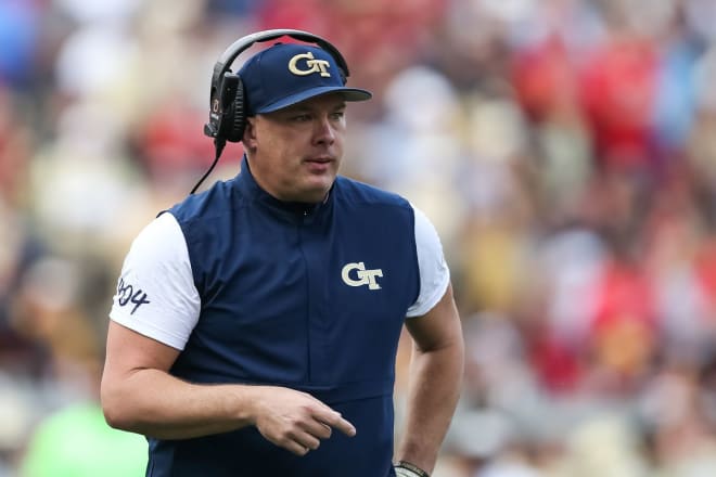 Geoff Collins' Georgia Tech team has certainly had more downs than ups this season.
