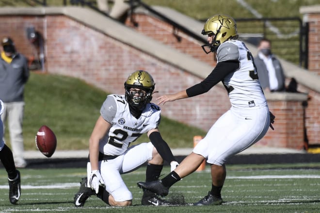 Vanderbilt's Sarah Fuller made history on Saturday.