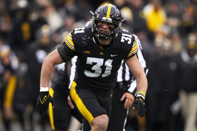 Jack Campbell is the 13th player in Iowa football history to earn Unanimous Consensus All-American honors.