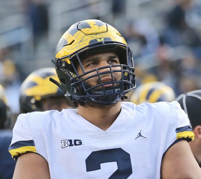 Michigan Wolverines football defensive tackle Carlo Kemp and U-M hope to bounce back from a loss to Wisconsin.