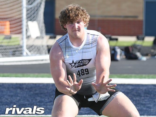 A strong OL prospect in the Midwest, Ben Nichols will camp at Iowa. 