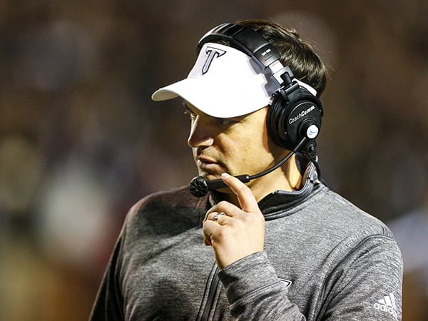 Former Troy head coach Neal Brown took over for Dana Holgorsen at West Virginia.
