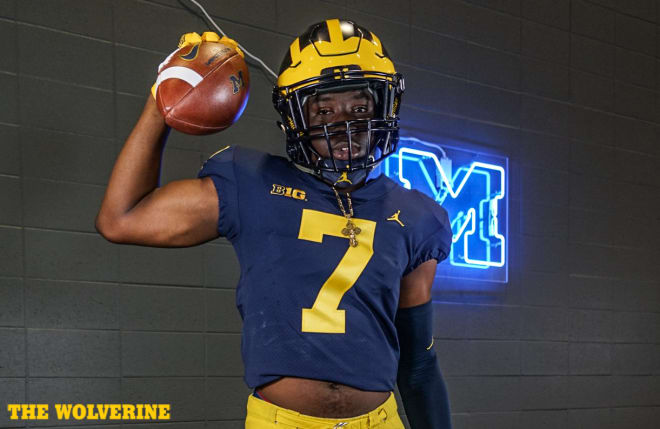 Baltimore St. Frances four-star linebacker Osman Savage committed to Michigan on Jan. 25.
