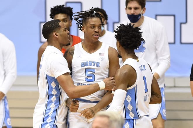 The Heels have not been outrebounded on the offensive glass in a game this season.