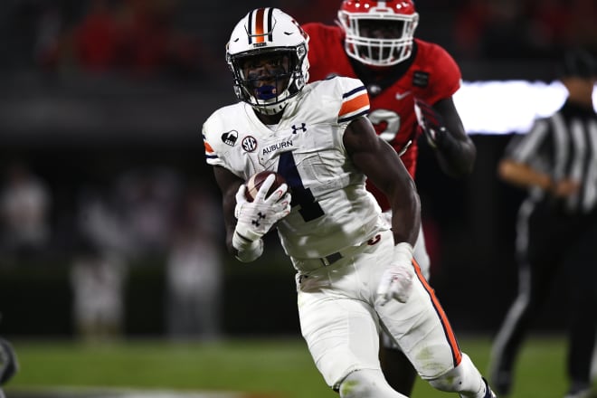 Freshman Auburn running back Tank Bigsby.