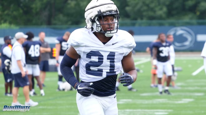 Penn State Nittany Lions Football running back Noah Cain is healthy.