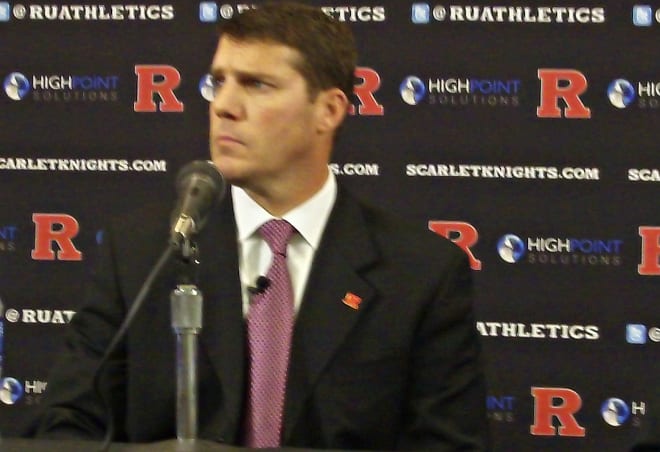 Rutgers head coach Chris Ash