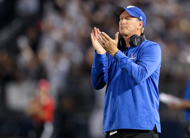 Buffalo head coach Lance Leipold