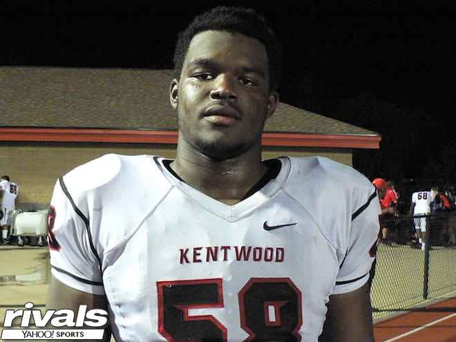 Four-star defensive tackle Mazi Smith is a Michigan commit from Kentwood, Mich. 