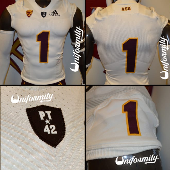 Pat Tillman Arizona State Sun Devils adidas Special Games Jersey - Tan