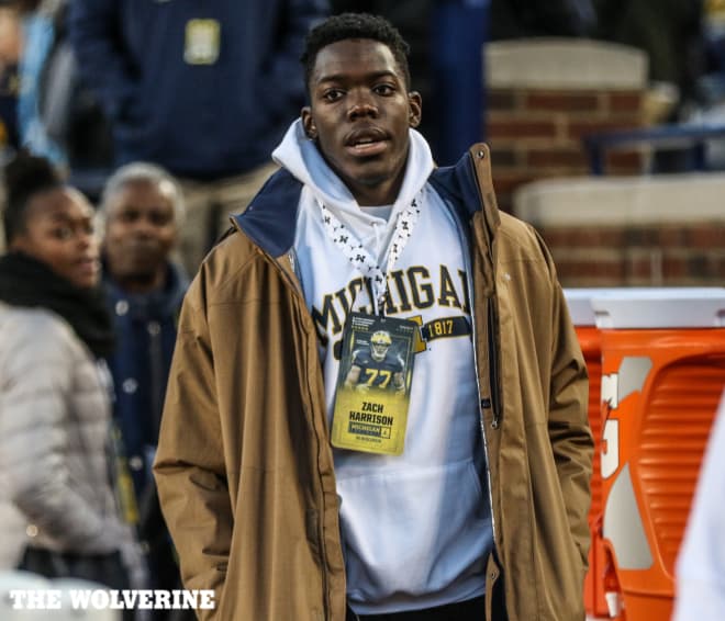 Five-star Zach Harrison may just end up a Wolverine.