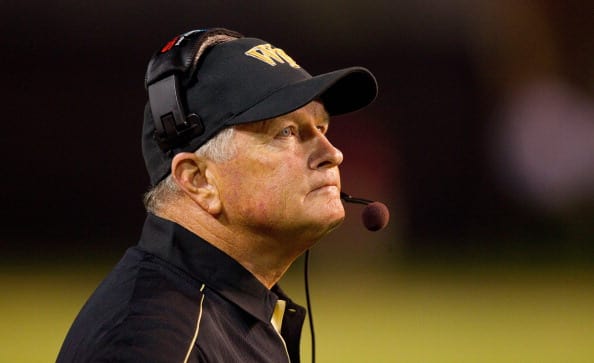 Jim Grobe was near the top of Terry Don Phillips' list of outside candidates in 2008.  Grobe, as Wake Forest's head coach, beat Clemson in 2003, 2005 and 2008.