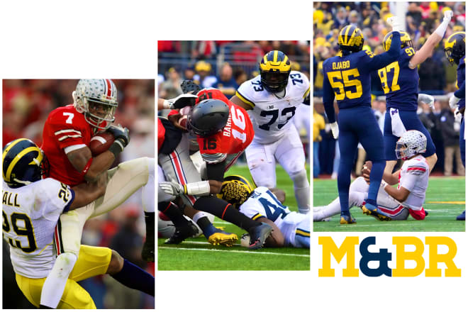 College football scores, updates: Michigan vs. Ohio State headlines rivalry  week