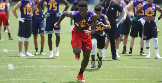 Wide receiver Andre Pegues out of Hoke High is East Carolina's latest football verbal commitment.