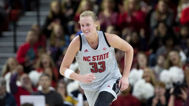 NC State Wolfpack women's basketball Elissa Cunane