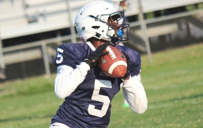 Rasheen Brooks threw for 139 yards and a touchdown in his Indian River quarterback debut