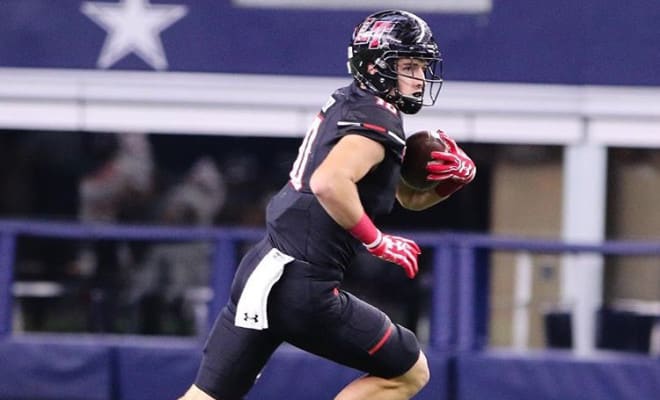 Tight end Cade Brewer flipped from SMU to Texas on Friday. 