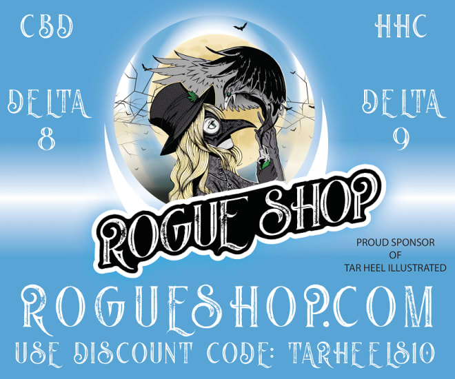 UNC fans can get 10% off all Rogue Shop products by using the promo code: TarHeels10.