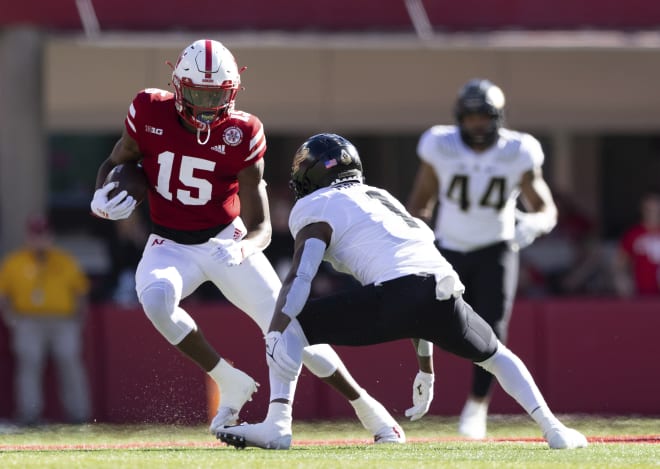 Nebraska's offense managed just six points with three turnovers in the second half on Saturday.