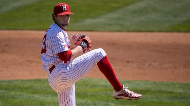 Nebraska pitcher Jackson Brockett