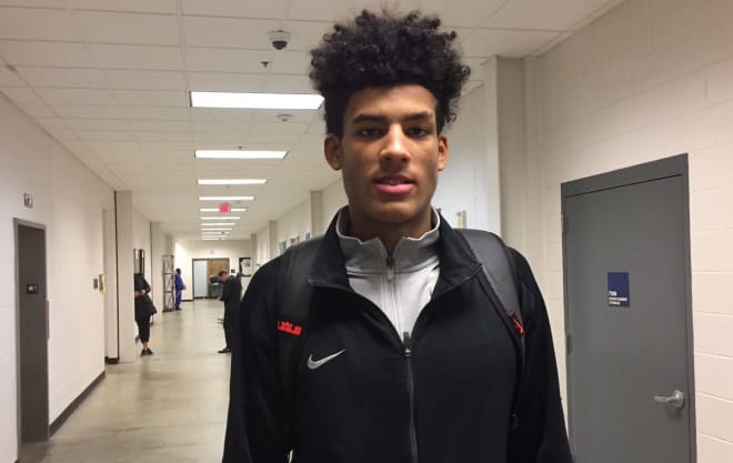 2018 forward Jake Forrester and his family visited IU this weekend.