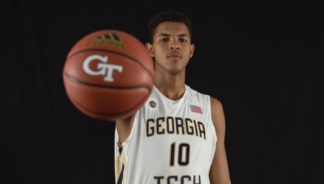 Robinson during his official visit to Georgia Tech