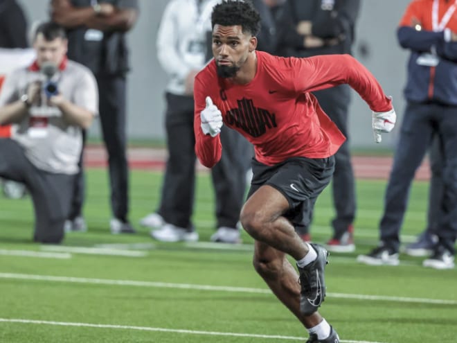 Chris Olave shined during his Ohio State Pro Day performance.