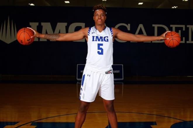 As Armando Bacot prepares for college, changing his body and dietary habits has been a point of emphasis.