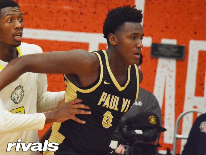 Paul IV center Patrick Ngongba had a great time see UVa in action last weekend against Duke.