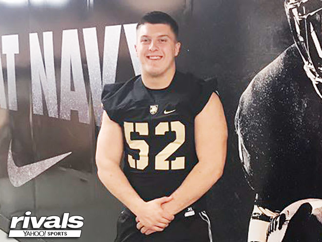 Defensive lineman and Army commit Bartek Rybka will be visiting this weekend