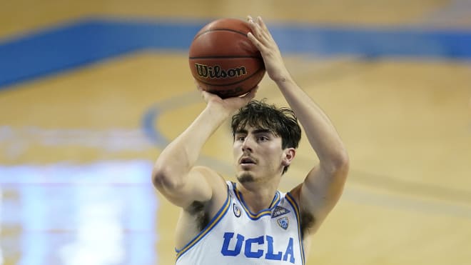 UCLA is led by sophomore forward Jaime Jaquez Jr.'s 13.3 PPG, 46.9% 3PT (AP Photo/Ashley Landis)