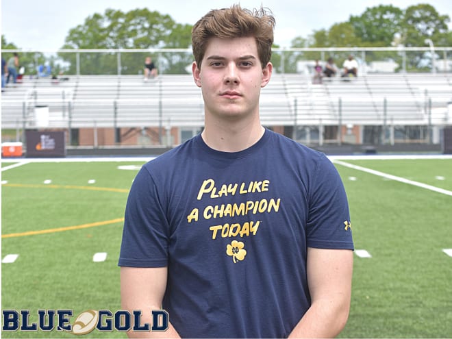 Notre Dame Fighting Irish football quarterback commit Steve Angeli