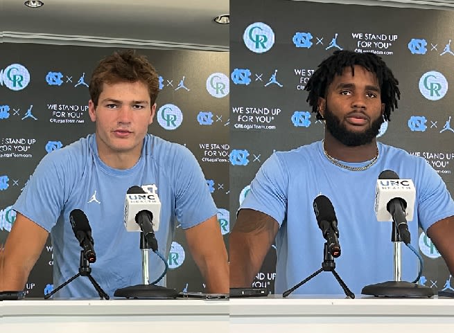 Five Tar Heels met with the media Tuesday at the Kenan Football Center, and here are videos of their interviews.