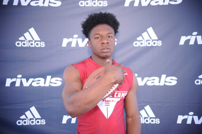 Harvey at the Rivals Camp in Orlando this spring