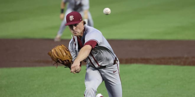 Brennen Oxford tossed 3.1 shutout innings in FSU's win on Friday.