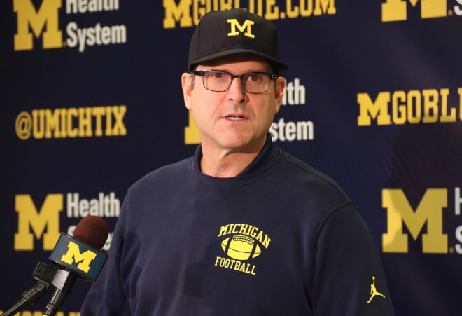 Jim Harbaugh's Pre-Michigan State Press Conference: Live Updates -  Maize&BlueReview