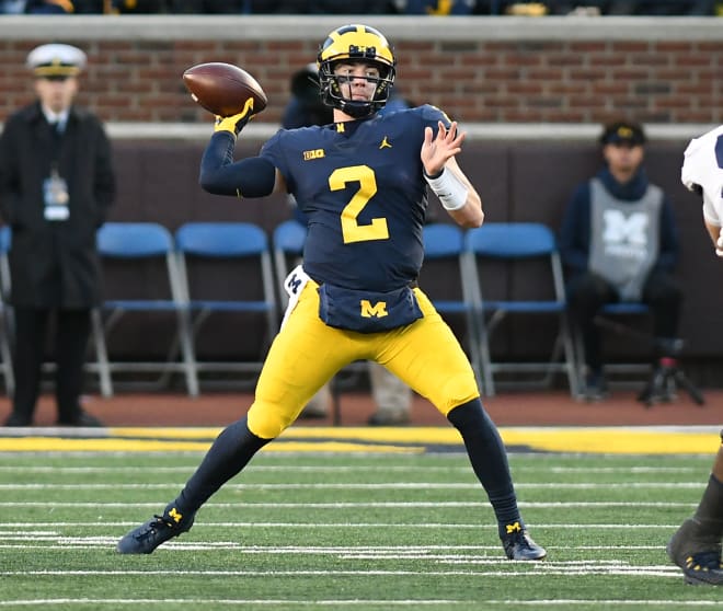 Senior quarterback Shea Patterson has been exceptional when given a clean pocket at Michigan.