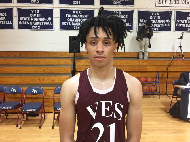 Jaelin Llewellyn of VES is rated #142 overall nationally by Rivals in the Class of 2018