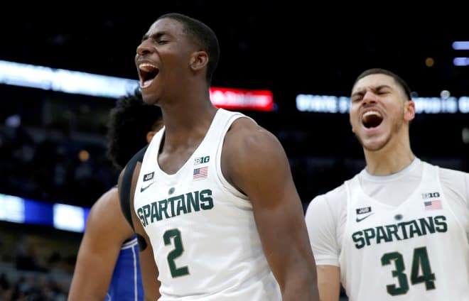 Jaren Jackson played as well as any Michigan State freshman at the Champions Classic in a 88-81 loss to Duke
