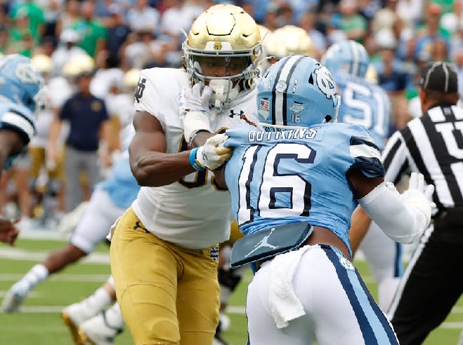 The Tar Heels' season-high in blitzes is 11 versus Notre Dame, which is their only loss, too.