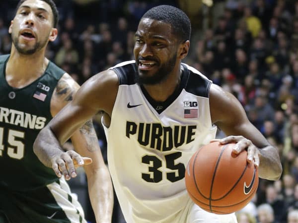 Rapheal Davis made a career-high six three-pointers en route a career-high-tying 24 points to help Purdue beat Michigan State for the first time in his career.